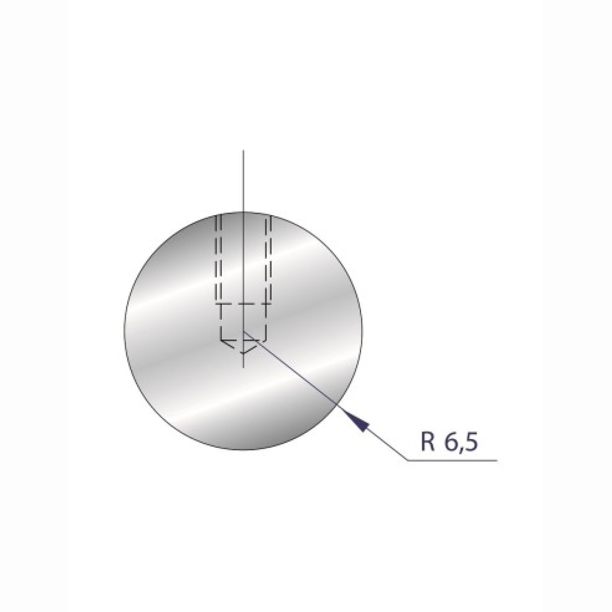 Outil à rayonner - 1187 - 415mm